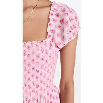 LOVESHACKFANCY Women's Anzie Dress