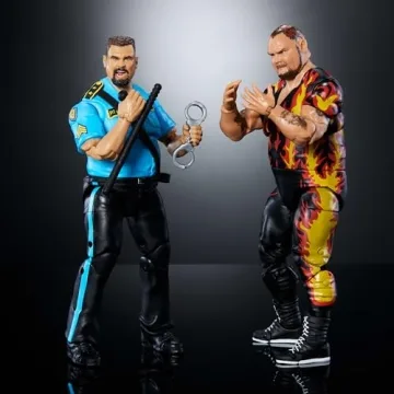 Mattel WWE Bam Bam Bigelow Big Boss Man 6-inch Action Figures