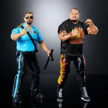 Mattel WWE Bam Bam Bigelow Big Boss Man 6-inch Action Figures