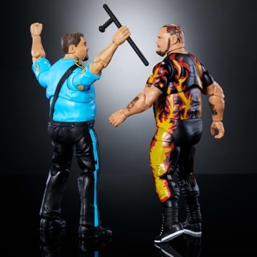 Mattel WWE Bam Bam Bigelow Big Boss Man 6-inch Action Figures