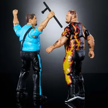 Mattel WWE Bam Bam Bigelow Big Boss Man 6-inch Action Figures