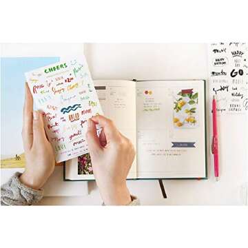 Pulaisen Our Adventure Book Scrapbook Pixar Up Handmade DIY Family Scrapbooking Album with Embossed Letter Cover Retro Photo Albums (Our Adventure Book, 11.8"Lx7.6"W)