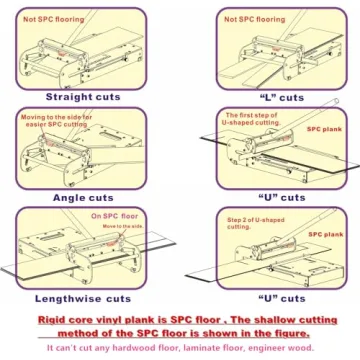 MantisTol LVP-231 Vinyl Plank Cutter Ideal for Flooring Projects