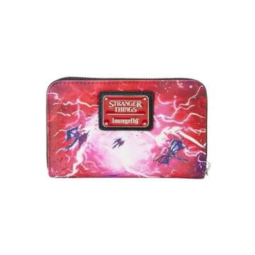 Loungefly Netflix Stranger Things Eddie Zip Around Wallet | TV Show Wallets Standard