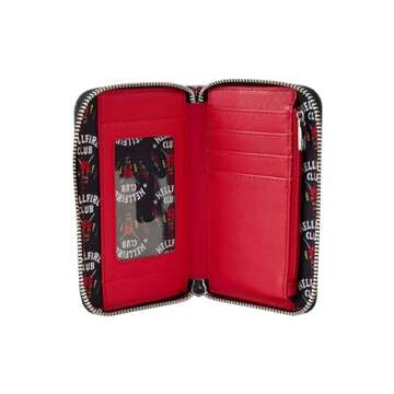 Loungefly Netflix Stranger Things Eddie Zip Around Wallet | TV Show Wallets Standard