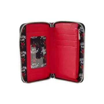 Loungefly Netflix Stranger Things Eddie Zip Around Wallet | TV Show Wallets Standard