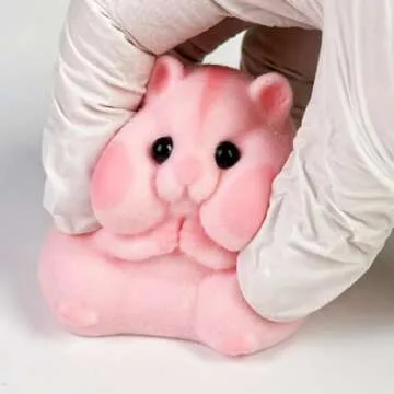 Handmade Cute Squishy Hamster Toy for Stress Relief