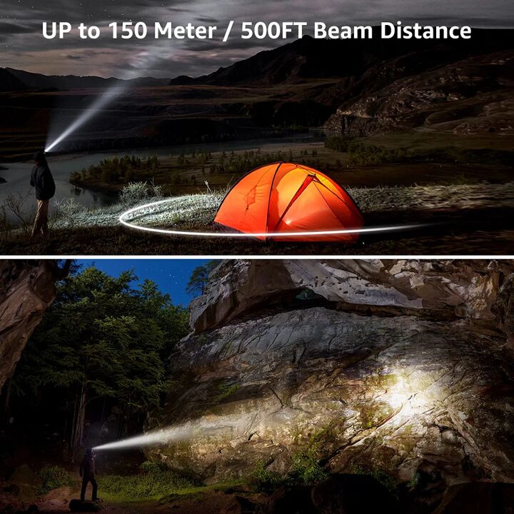 LED Rechargeable Headlamp for Camping & Hunting