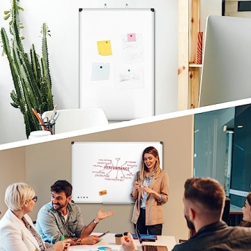 XBoard Magnetic Dry Erase Board Double Sided 36x24 Inches