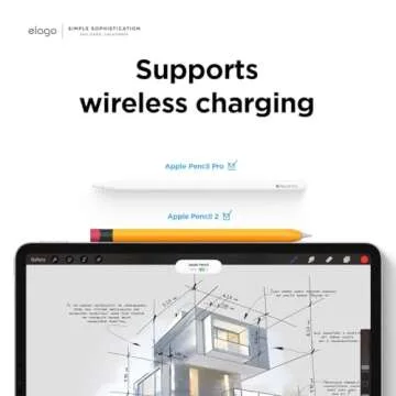 elago Compatible with Apple Pencil Pro Case & Apple Pencil 2nd Generation Case, Compatible with Magn...