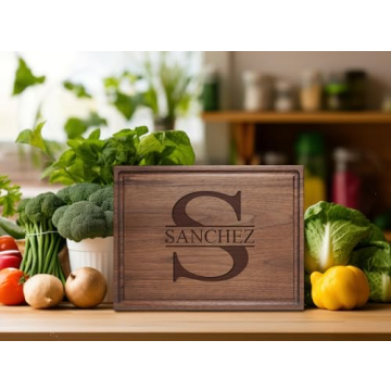 Personalized Engraved Cutting Board - Ideal Wedding Gift
