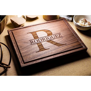 Personalized Engraved Cutting Board - Ideal Wedding Gift