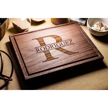 Personalized Engraved Cutting Board - Ideal Wedding Gift