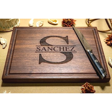 Personalized Engraved Cutting Board - Ideal Wedding Gift