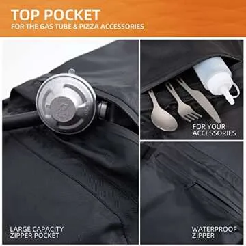 Durable NOELIFE Carry Cover for Ooni Koda 16 – Waterproof, Portable, Efficient