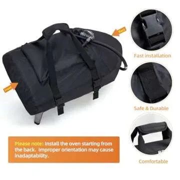 Durable NOELIFE Carry Cover for Ooni Koda 16 – Waterproof, Portable, Efficient