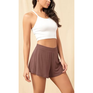 Cozy ODODOS Modal Lounge Shorts for Women - 2-Pack