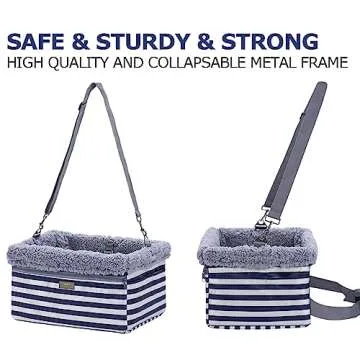 Safe and Comfortable Dog Car Seat for Small Dogs