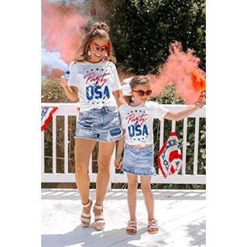 Patriotic Beaded Earrings for 4th of July Celebrations