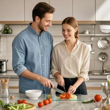 Tempered Glass Cutting Board Glass Cutting Boards for Kitchen,Clear Cutting Board for Countertop,Glass Palette for Oil Painting, Heat Resistant, Shatter Resistant (Clear, Set of 4)