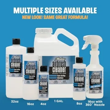 Iwata-Medea Airbrush Cleaner - 8 oz. for Effortless Cleaning
