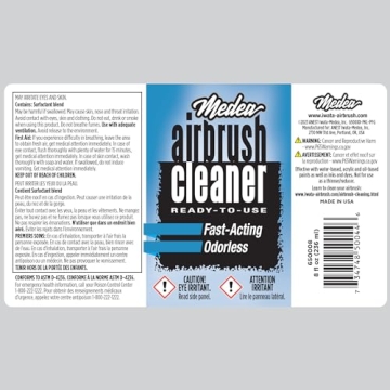 Iwata-Medea Airbrush Cleaner - 8 oz. for Effortless Cleaning