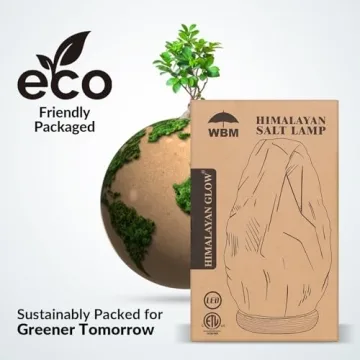 USB Himalayan Salt Lamp with Touch Dimmer Control