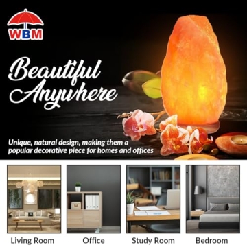 USB Himalayan Salt Lamp with Touch Dimmer Control