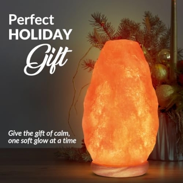 USB Himalayan Salt Lamp with Touch Dimmer Control