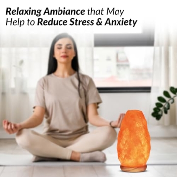 USB Himalayan Salt Lamp with Touch Dimmer Control