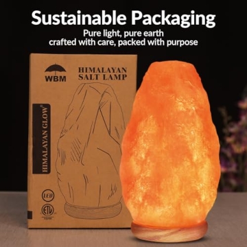 USB Himalayan Salt Lamp with Touch Dimmer Control