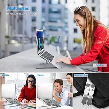 Lightweight & Adjustable Laptop Stand for Every User