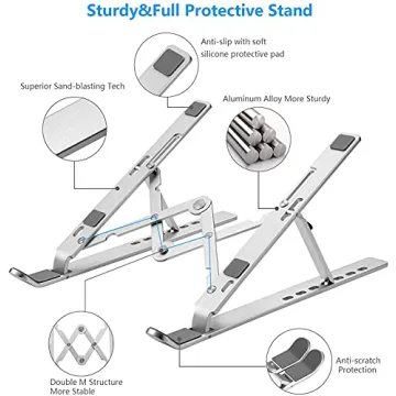 Lightweight & Adjustable Laptop Stand for Every User