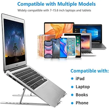 Lightweight & Adjustable Laptop Stand for Every User