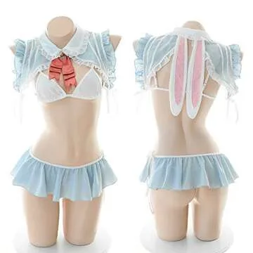 SINROYEE Sexy Erotic Cosplay Costumes for Women - Maid Costume (6910)