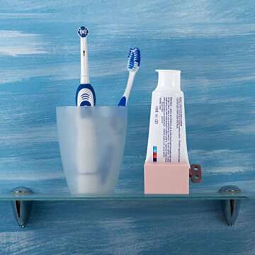 Rowphya Toothpaste Dispenser Set for Kids & Adults Save Waste