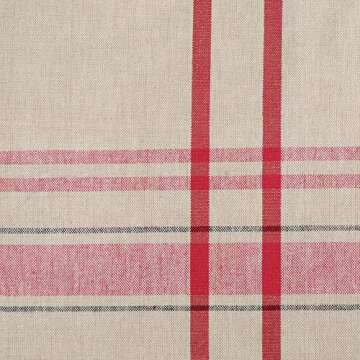 DII French Stripe Tablecloth - Elegant Linen for Any Occasion