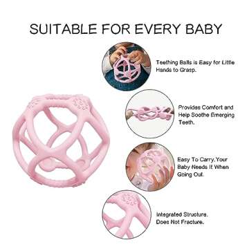 SILI FACTORY Baby Teething Toys - Silicone Chew Toy