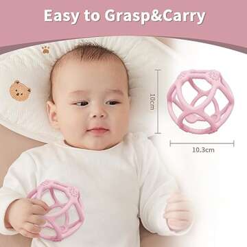 SILI FACTORY Baby Teething Toys - Silicone Chew Toy