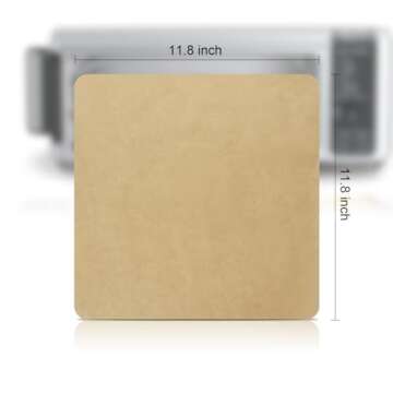 BRIKINTE 12-inch Air Fryer Parchment Paper Squares for Ninja Air Fryer SP101 SP201 SP301 SP351 Oven,...