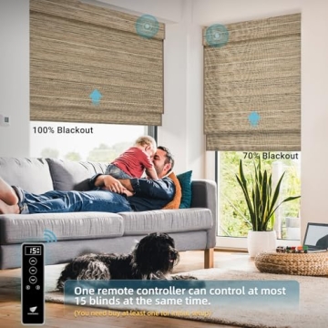 Motorized Roller Shades - Smart, Stylish, and Customizable