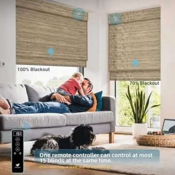 Motorized Roller Shades - Smart, Stylish, and Customizable