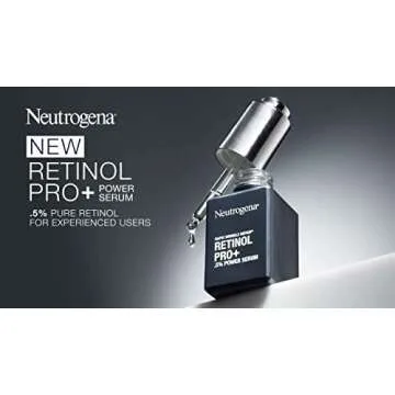Neutrogena Rapid Wrinkle Repair Retinol Power Facial Serum Age Perfect Midnight Serum Pro+ .5% - 1oz 30ml - (2-Pack Anti Aging Serum 2oz)