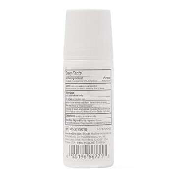 Medline MedSpa Roll-On Antiperspirant Deodorant For All-Day Freshness
