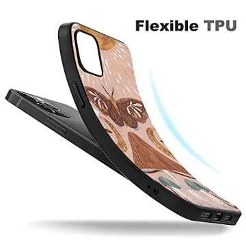 Elightvap Vintage iPhone 12 Pro Max Case for Women