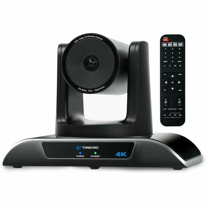 4K PTZ Camera with AI Auto-Tracking and USB 3.0