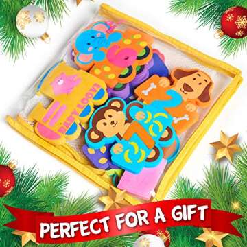 Fun Educational Foam Bath Numbers for Kids - Non-Toxic & Engaging