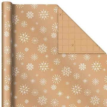 Hallmark Christmas Wrapping Paper - Premium Kraft Gift Wrap