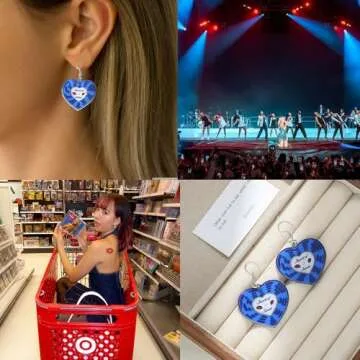 Sabrina Concert Earrings for Music Lovers - Lightweight & Stylish