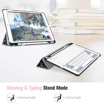Stylish Fintie iPad Case with Pencil Holder and Auto Sleep